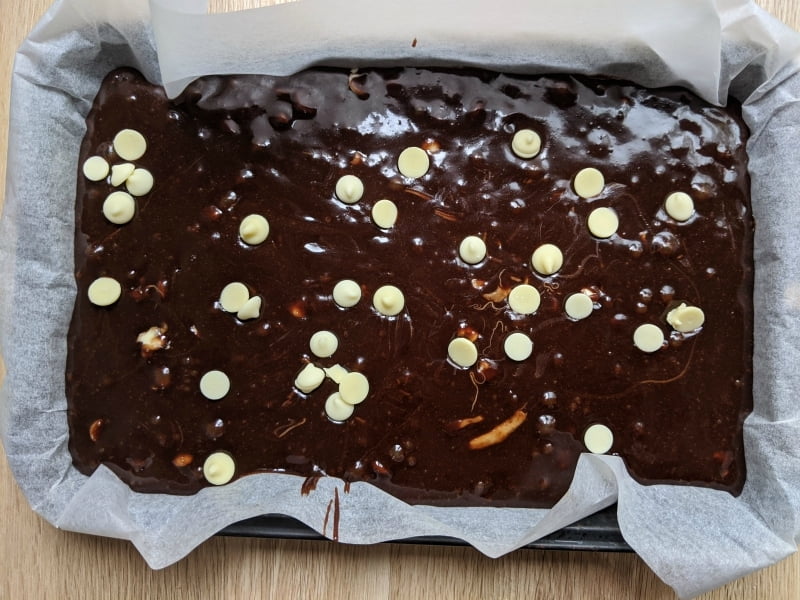 chocolate brownies from scratch