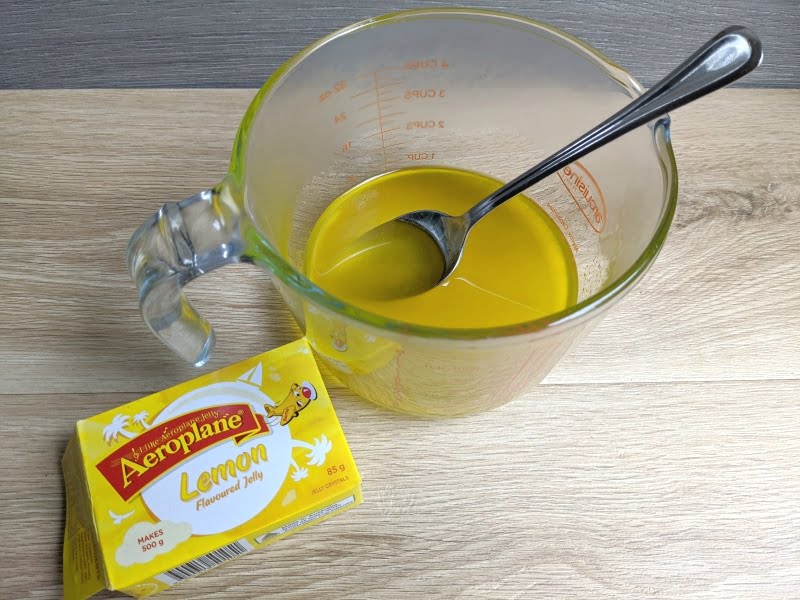lemon jello cheesecake with evaporated milk
