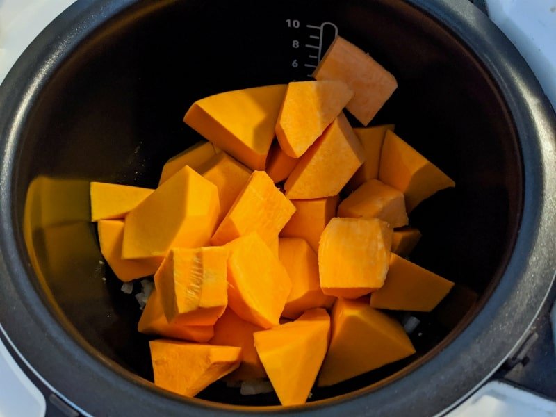pumpkin and sweet potato soup recipe