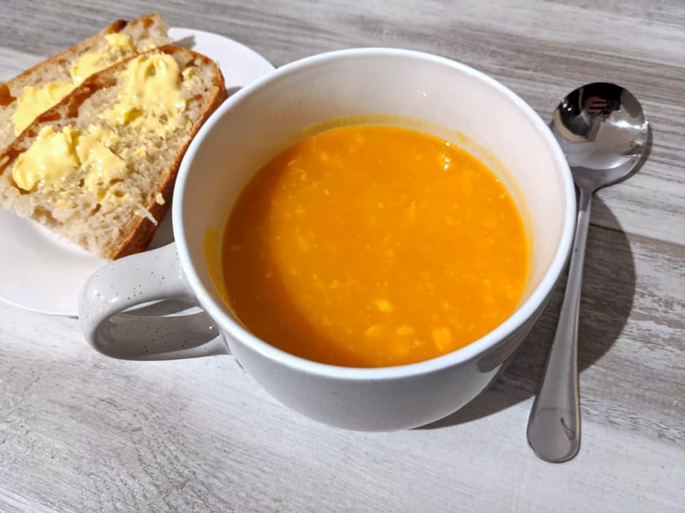 pumpkin soup from scratch