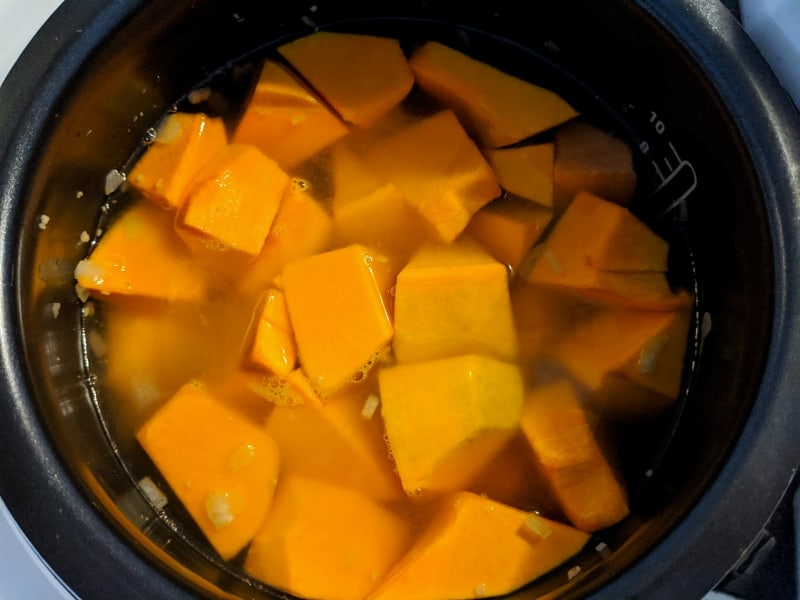pumpkin sweet potato soup