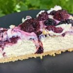 baked berry cheesecake