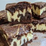 cheesecake brownies from scratch