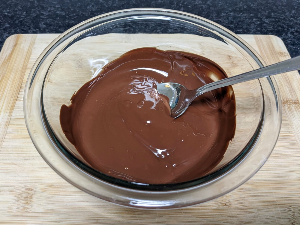 tasty chocolate mousse