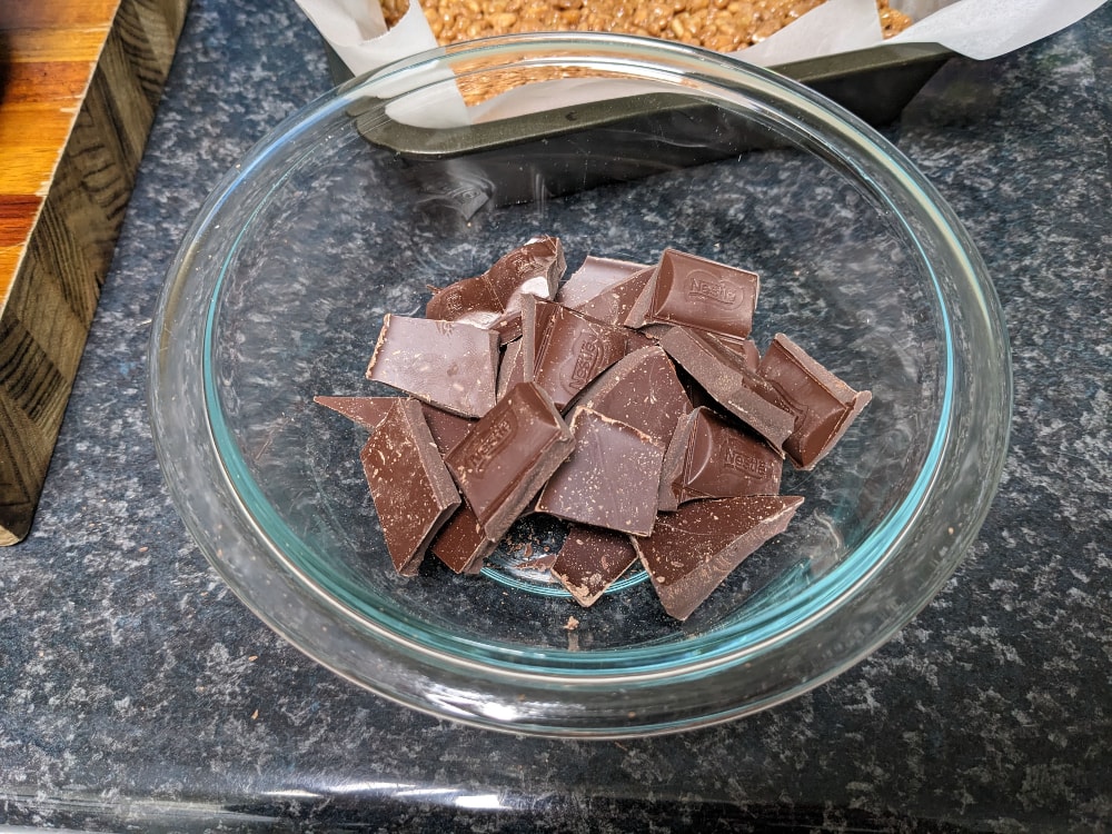 chocolate mars bar slice